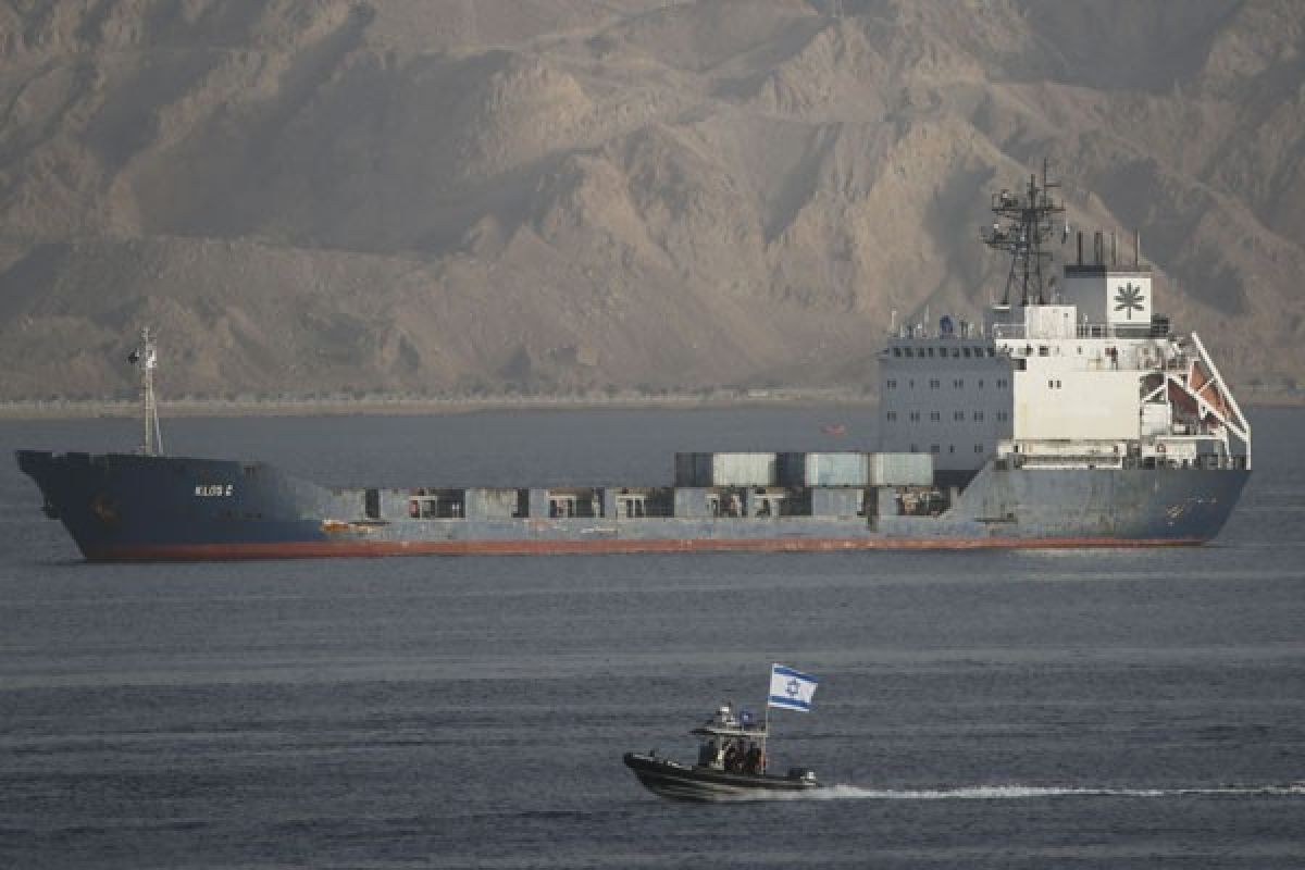 Kapal yang bawa senjata Iran tiba di Israel