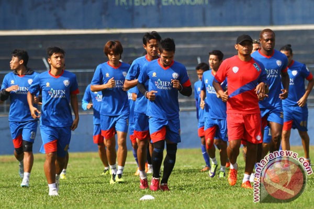 Pemain Arema diharapkan tampil tanpa beban