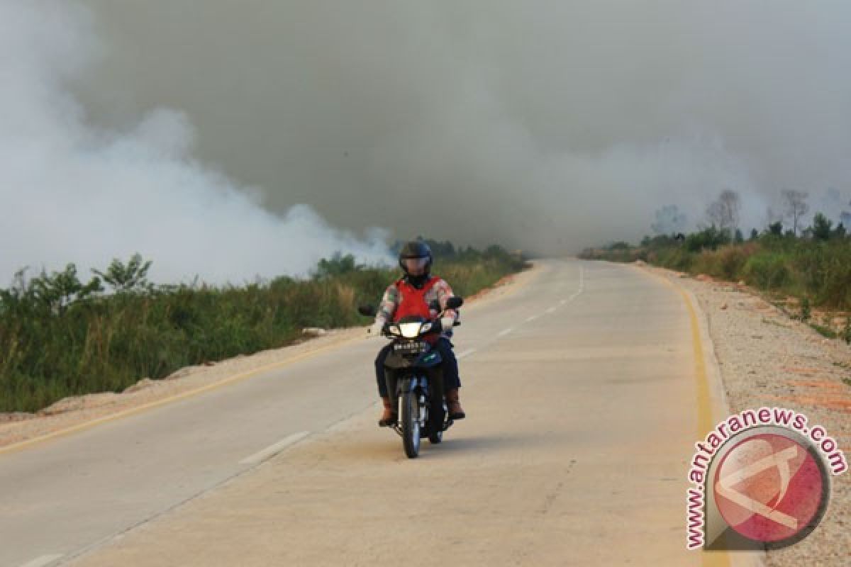 Satgas Darat padamkan 166 titik api di Riau
