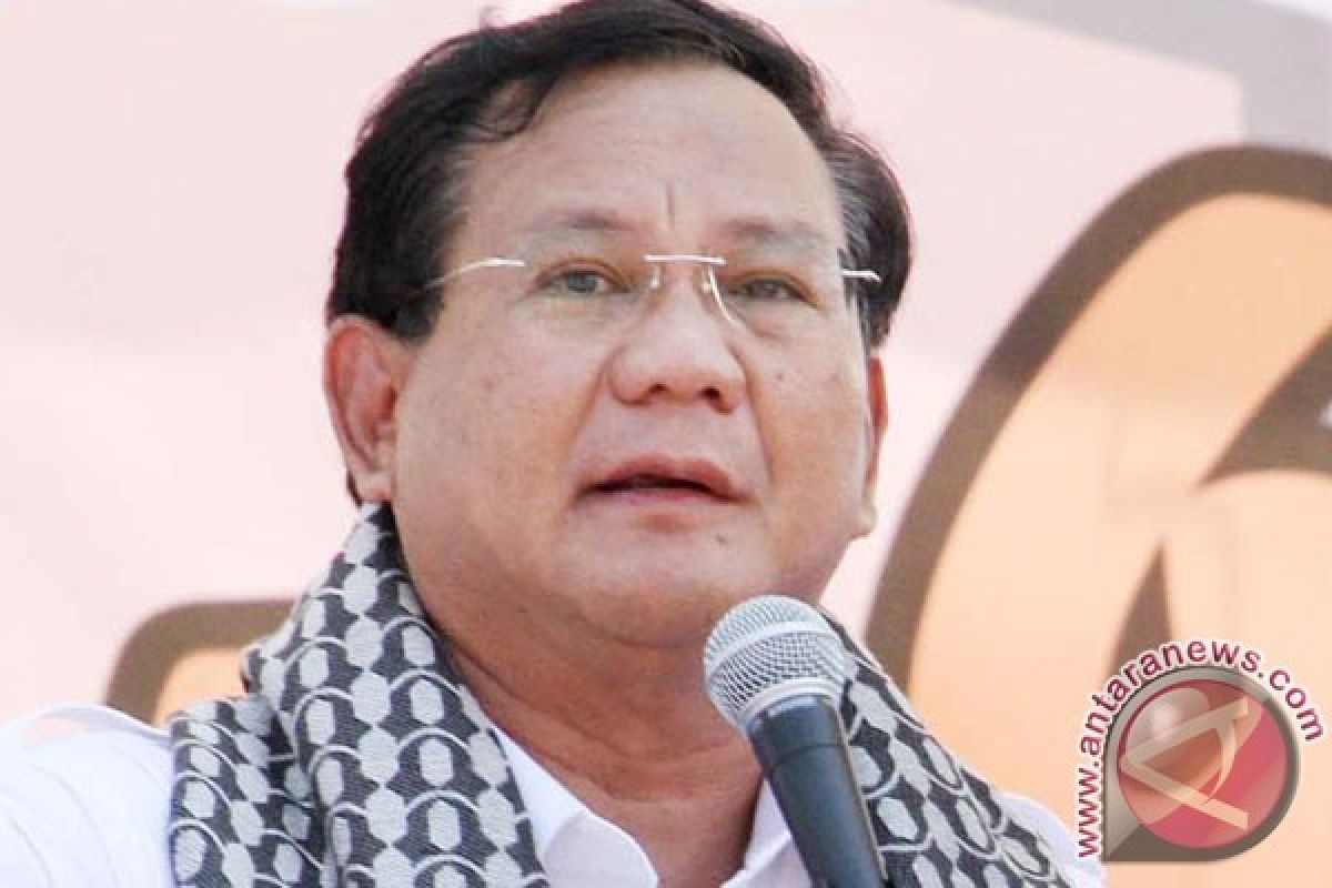 Prabowo`s electability unaffected by human rights issue