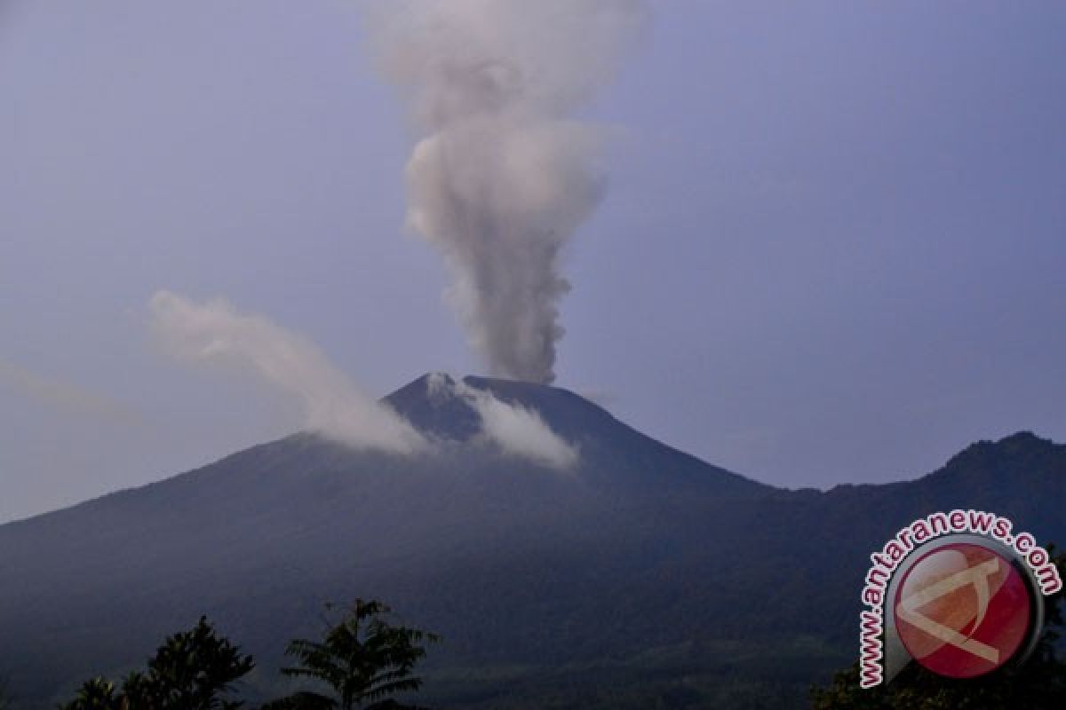 PVMBG: Gunung Slamet masih berstatus waspada