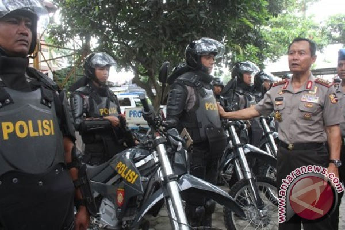 800 polisi Kota Palembang kawal kampanye