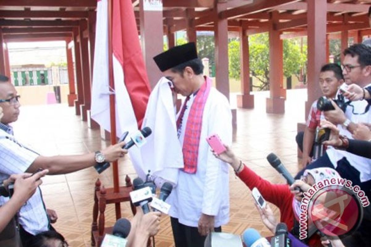 Jokowi begins PDIP campaign in Jakarta