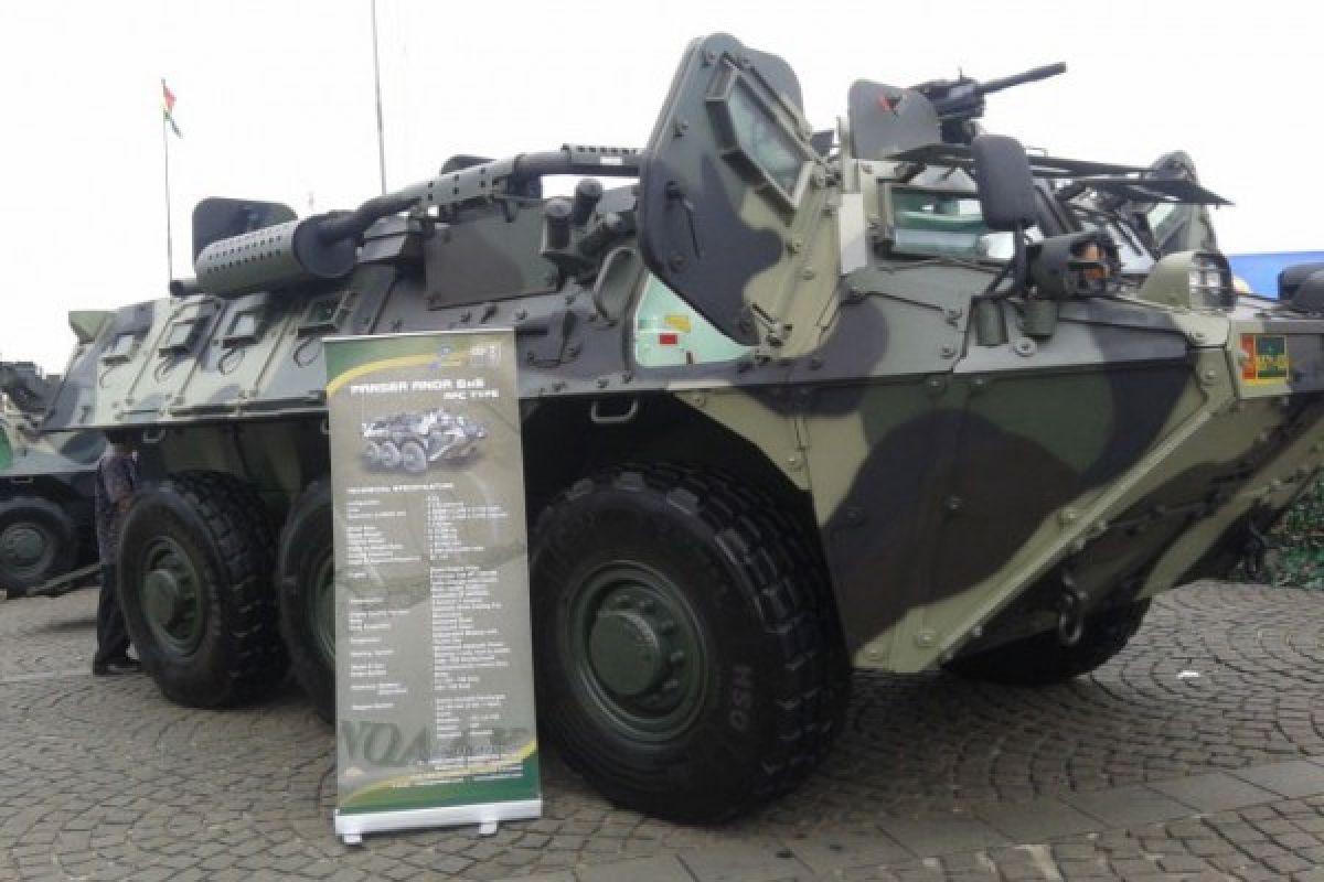 Panglima TNI Terima 24 Panser Anoa Untuk Satgas Konga Sudan