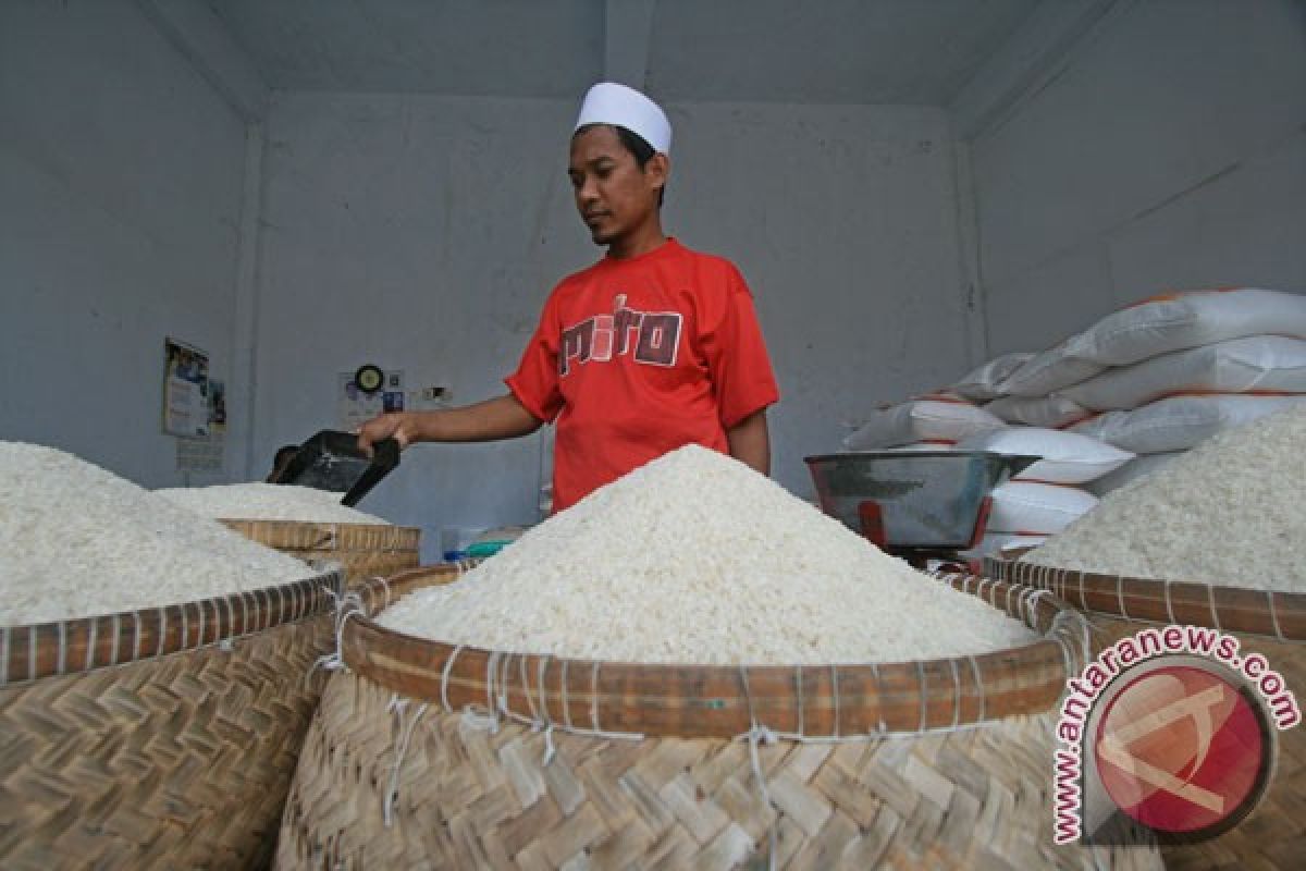 Harga beras di Lebak turun Rp500/kg