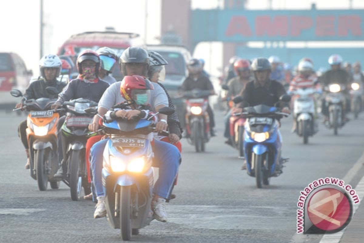 Kabut asap di Sumatera Selatan semakin parah