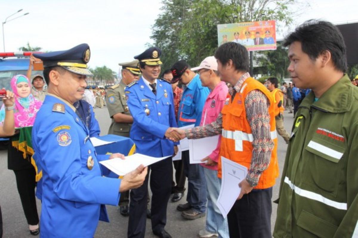 23 Yayasan Damkar Terima Penghargaan dari Pemkot