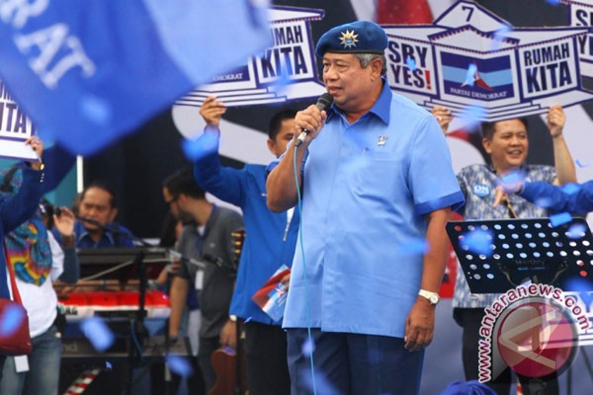SBY kampanye terbuka di Bandung