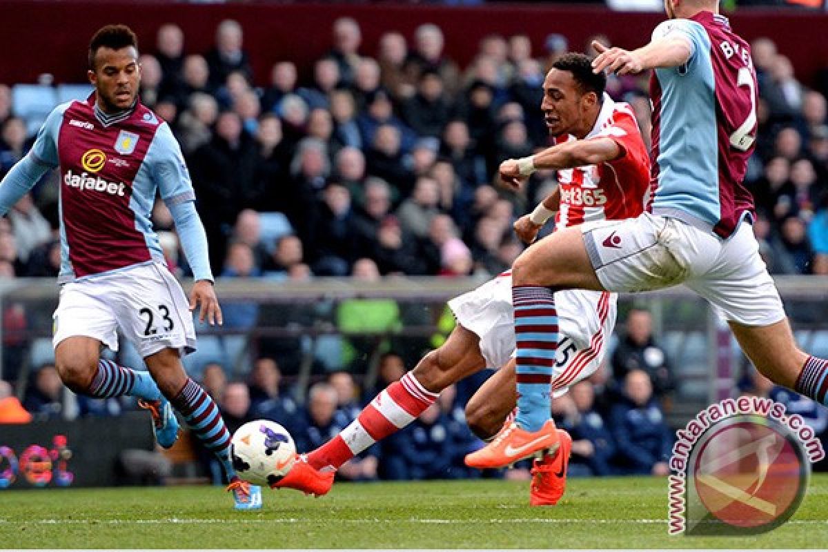 Stoke hajar Aston Villa 4-1