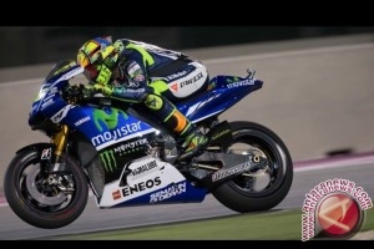 Lorenzo jatuh, Rossi Juara Dua MotoGP Qatar