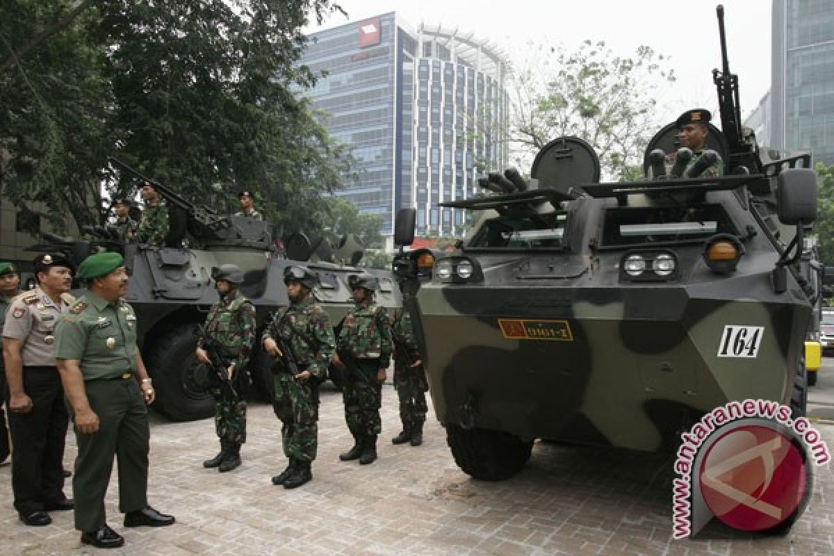 Bukit Barisan regional military command forms presidential election command posts