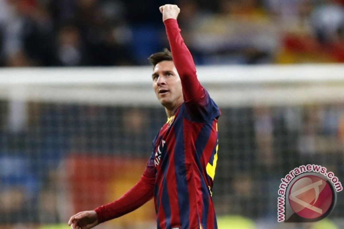 Messi cetak dua gol untuk Barca saat hadapi Elche