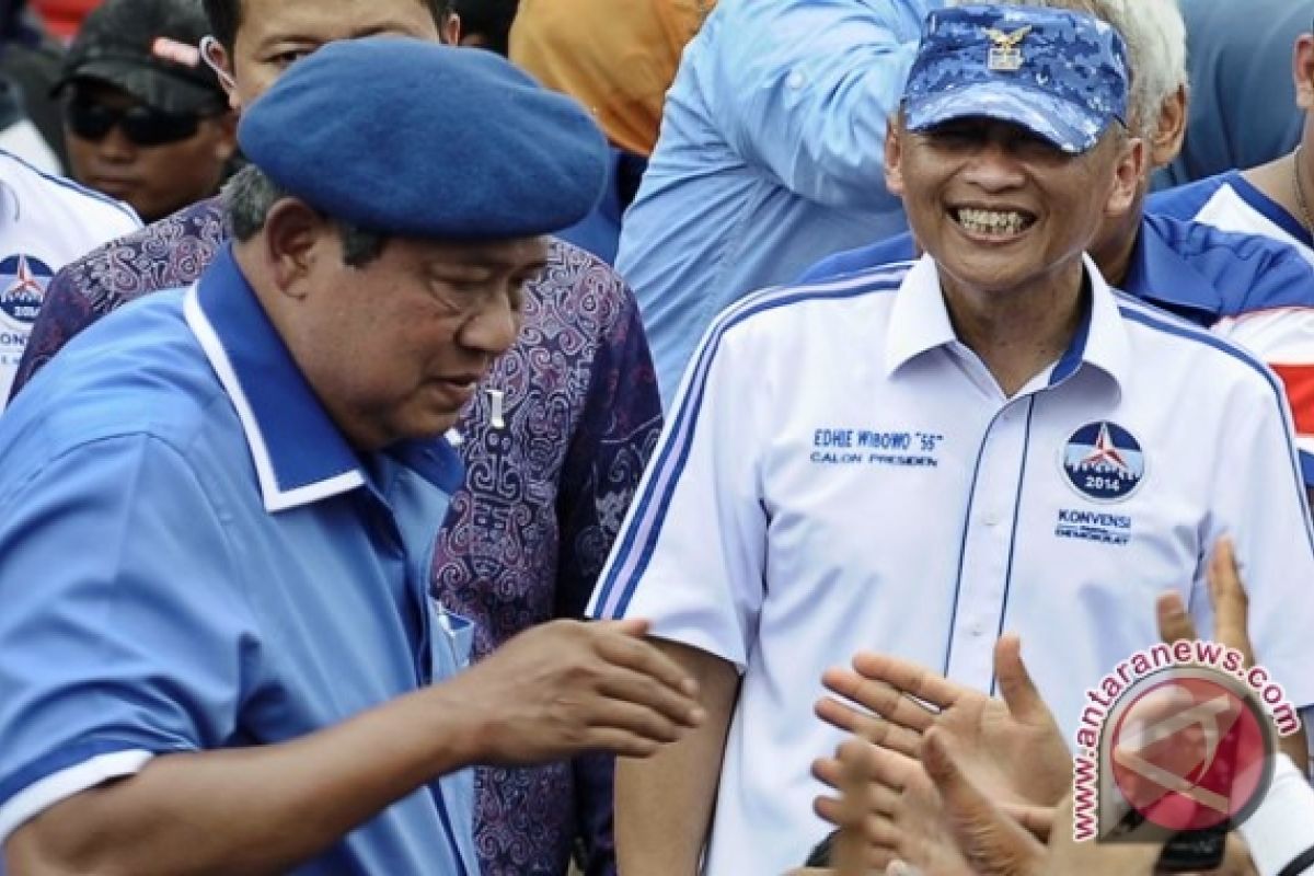 Pramono Edhie dampingi SBY kampanye di Palembang