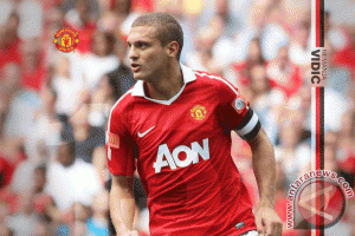 Vidic Tetap Kapten United Sampai Akhir Musim