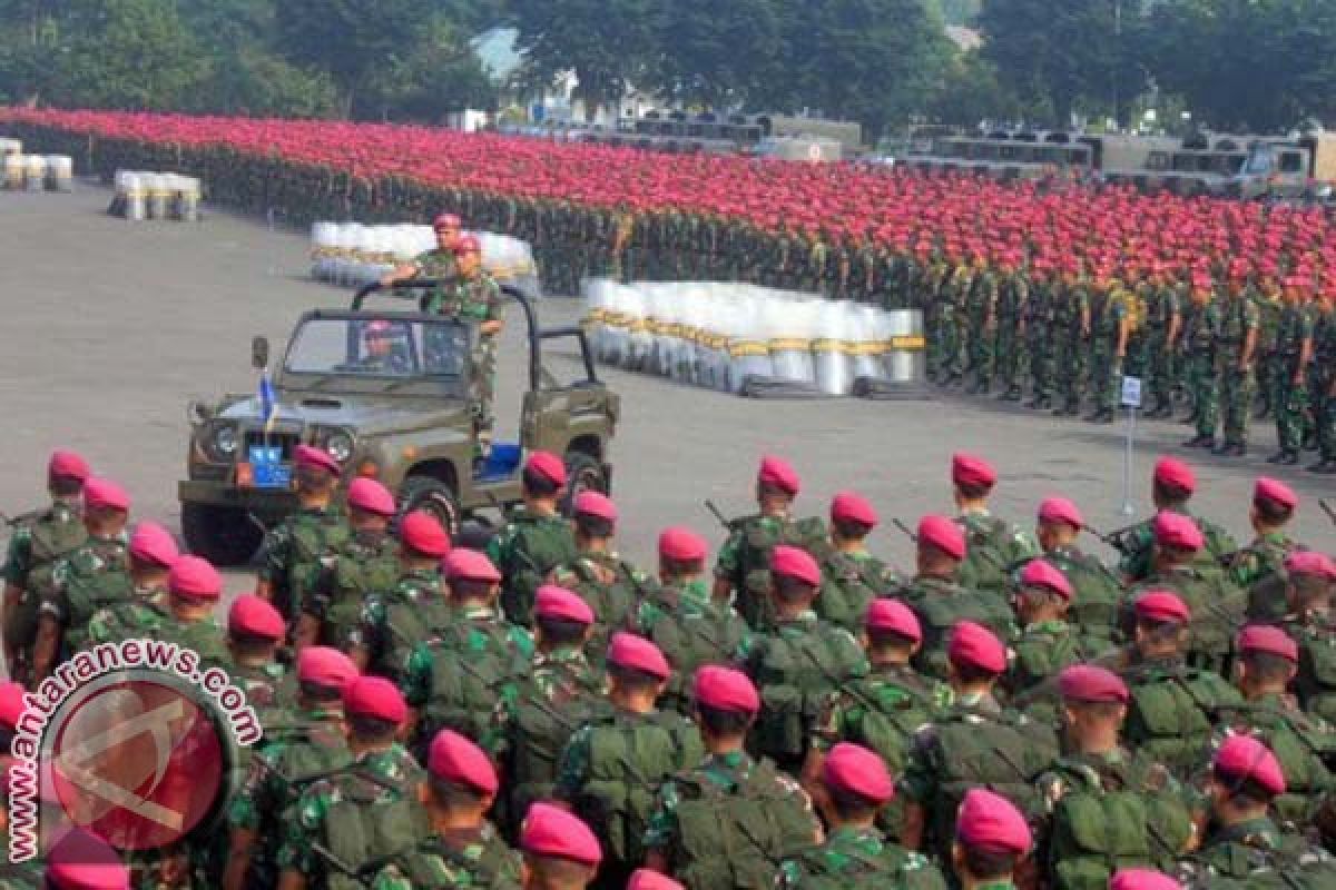 Ribuan Marinir Wilayah Timur Siap Amankan Pemilu