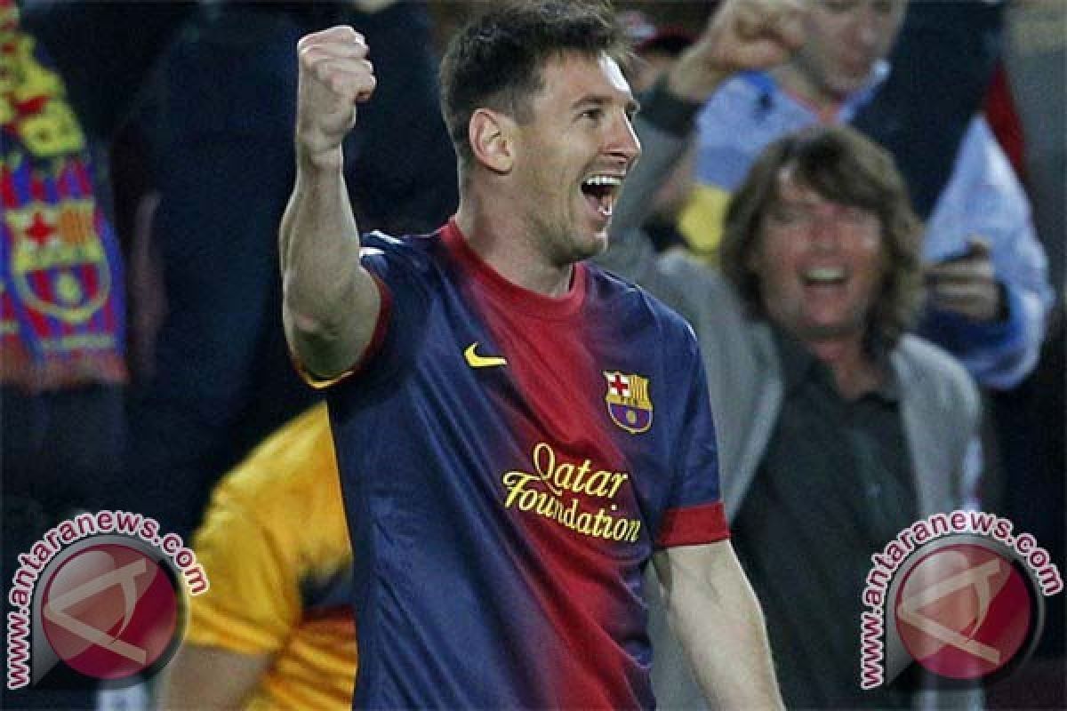 Messi Cetak Trigol, Barcelona Menangi El Clasico