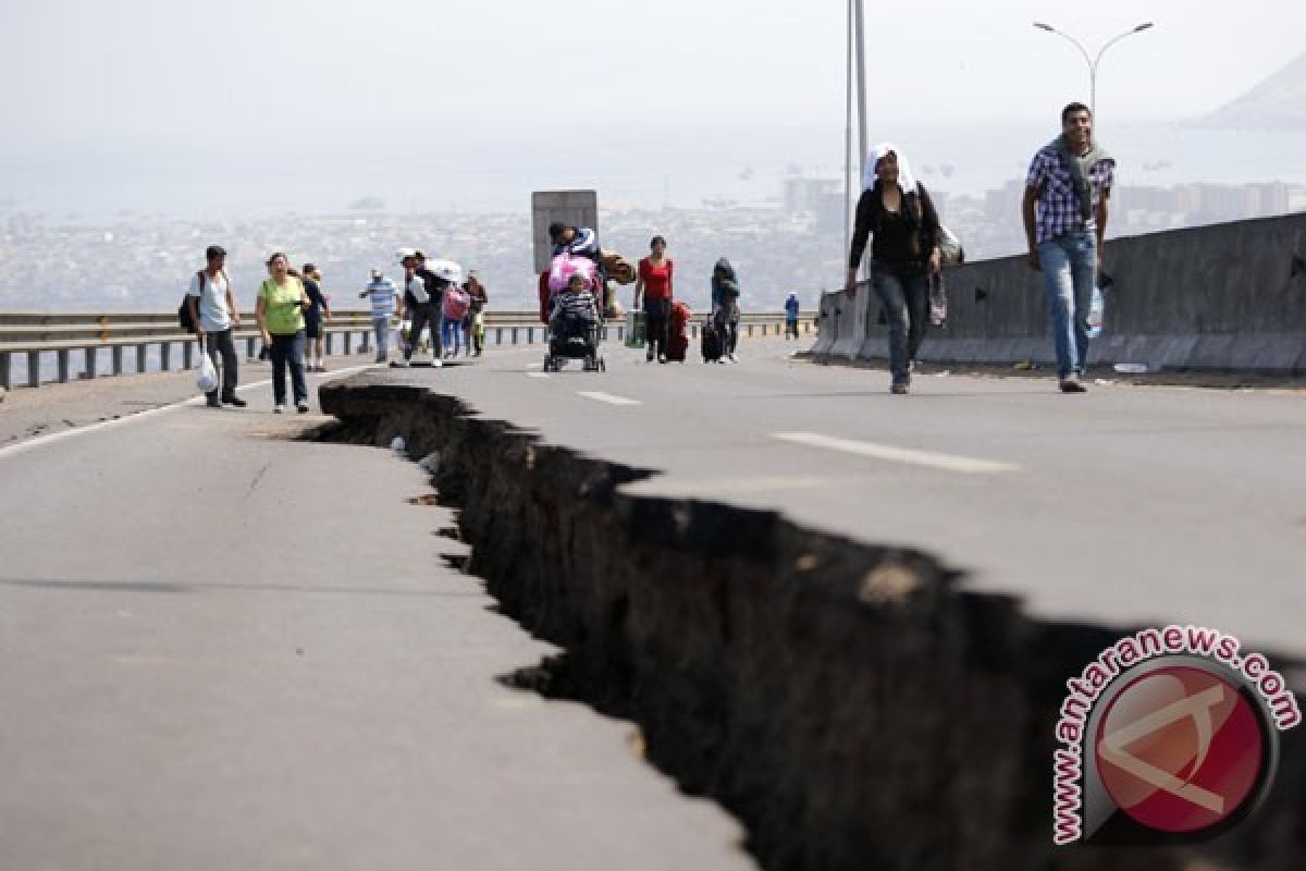 Gempa dengan magnitudo 6 guncang Chile