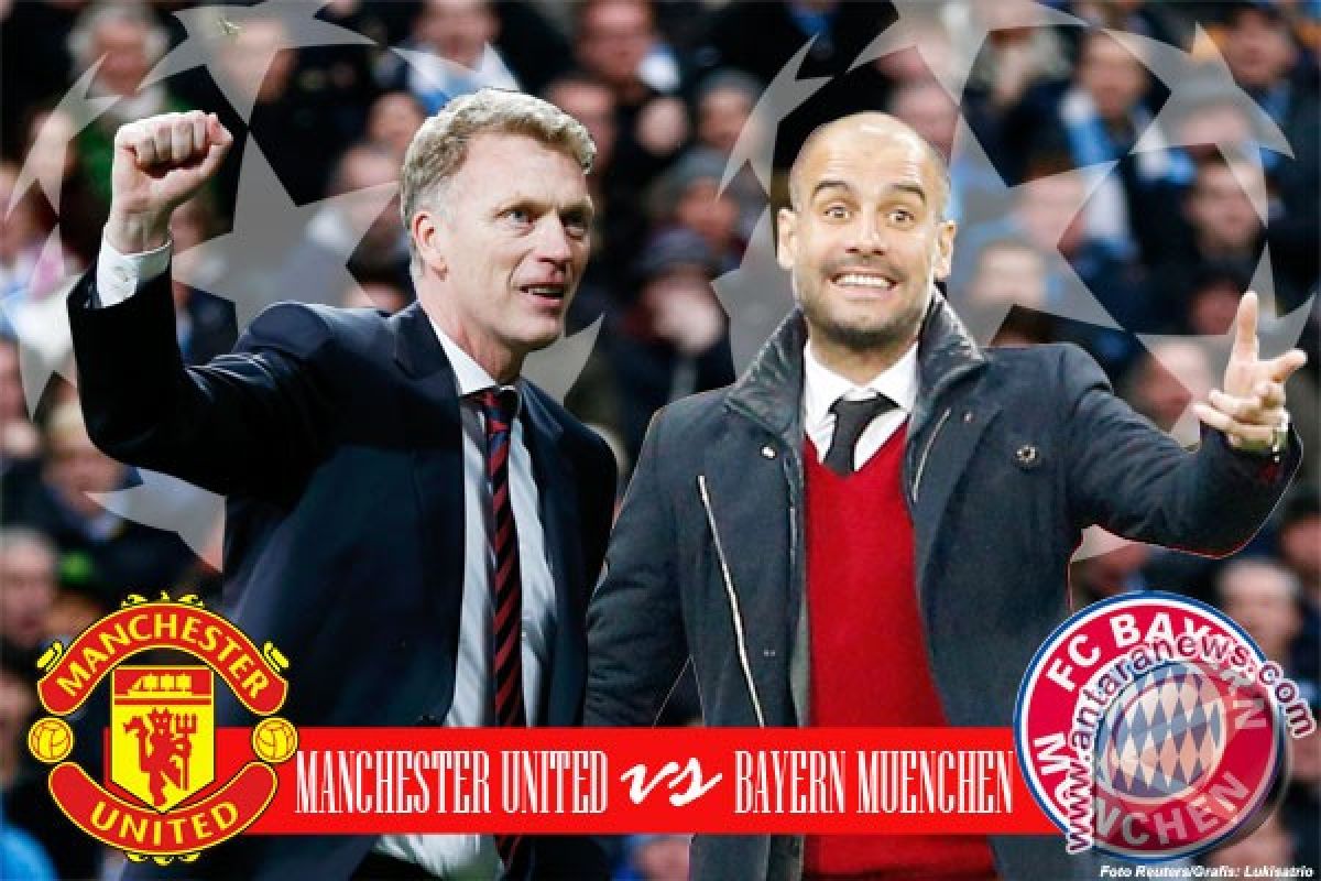 Susunan pemain Bayern Munchen vs Manchester United 