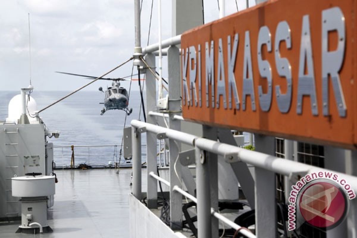 KRI Makassar-590 jadi kapal markas Latihan Gabungan TNI