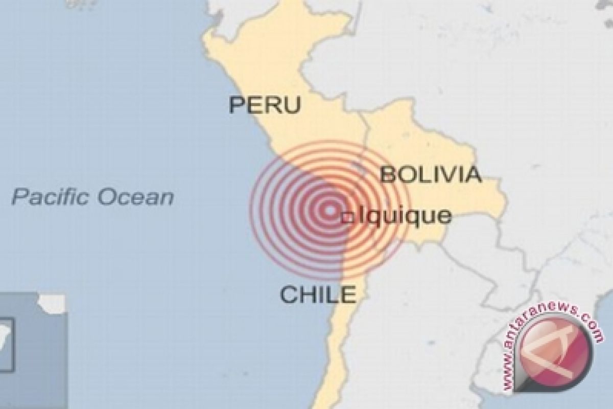 Gempa magnitudo 6,0 guncang Chile tengah