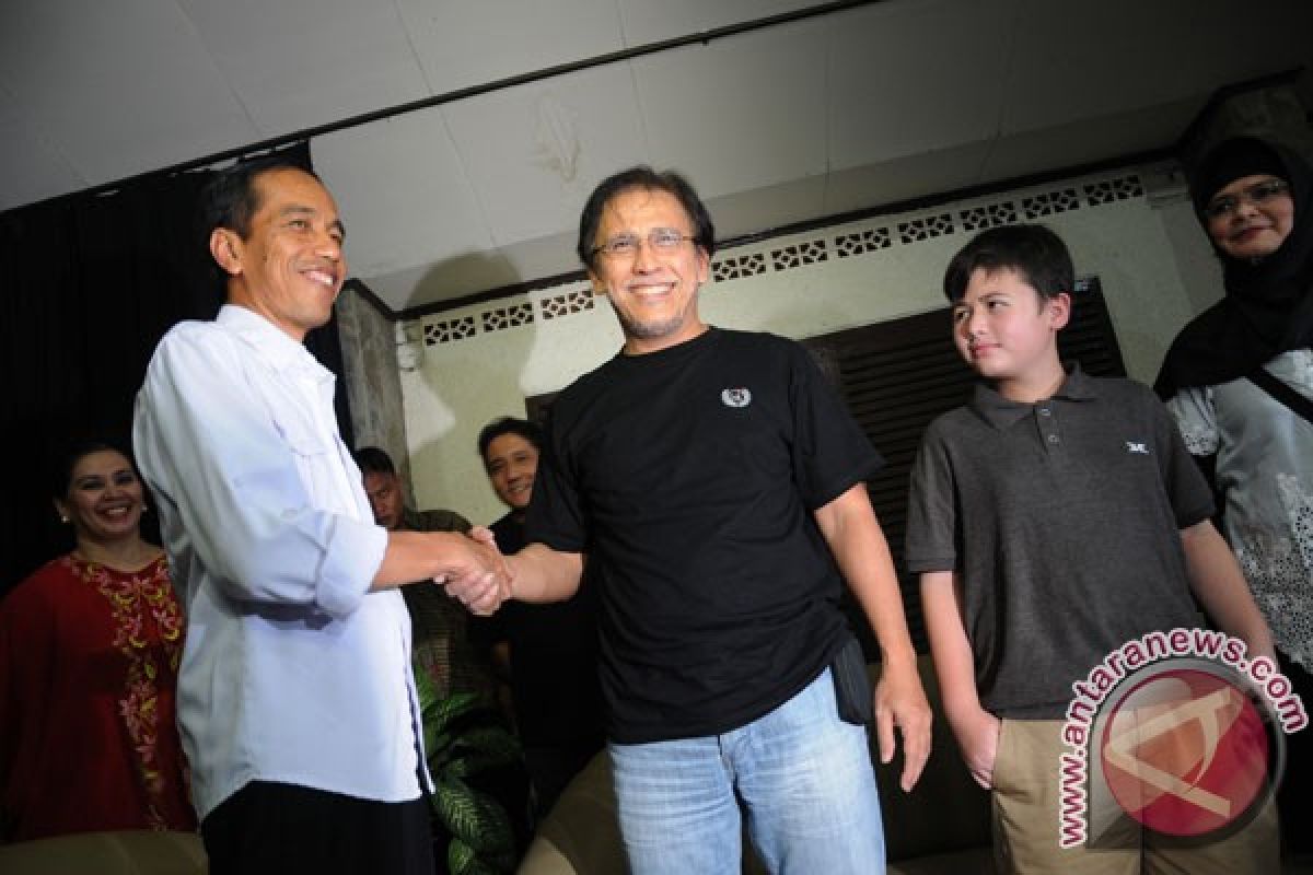Jokowi bertemu Iwan Fals di Leuwinanggung