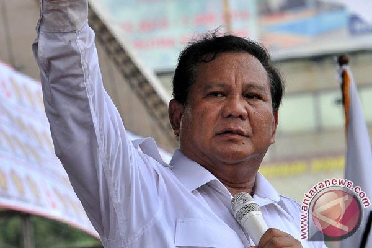 Prabowo: Indonesia jangan mau didikte negara asing