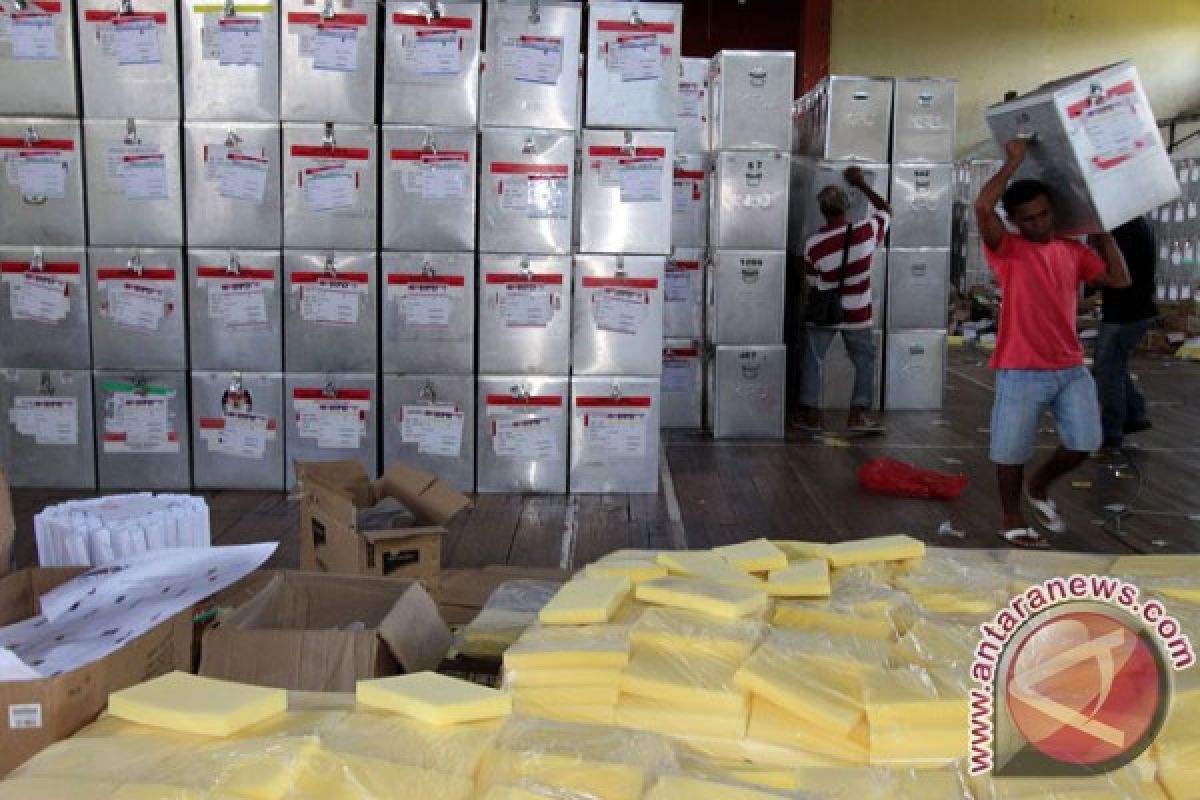 KPU Yogyakarta mulai distribusikan logistik ke kelurahan
