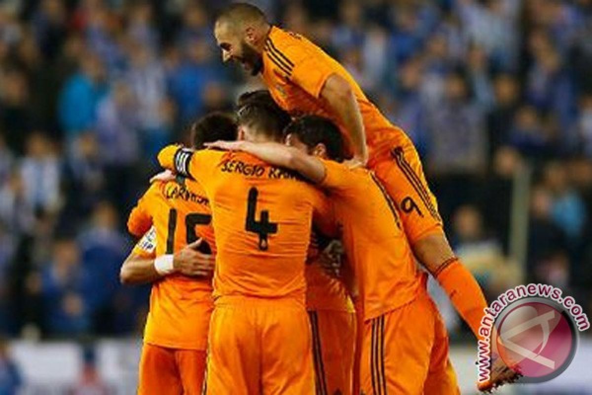 Klasemen Liga Spanyol, tiga teratas raih kemenangan