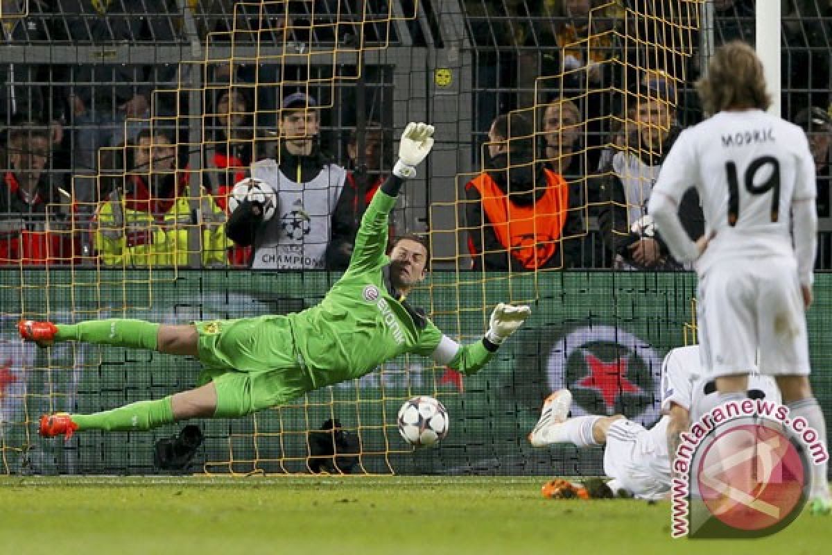 Dortmund ungguli Madrid 2-0 di babak pertama