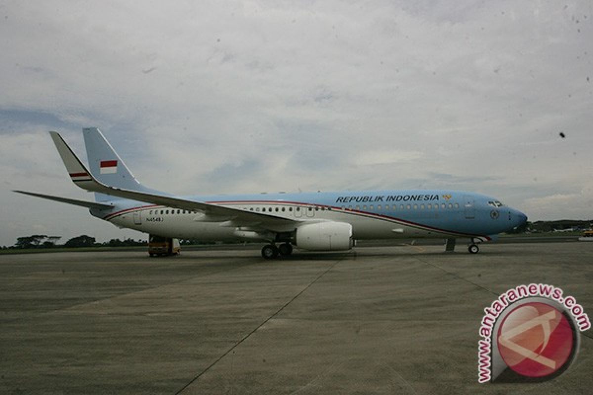 Ini foto pesawat kepresidenan Indonesia yang baru tiba