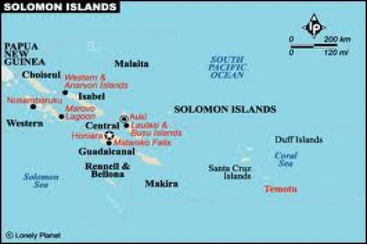 Gempa 7,0 SR Guncang Kepulauan Solomon