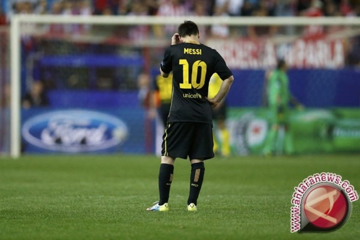 Lionel Messi terus asah akurasi tendangan penalti