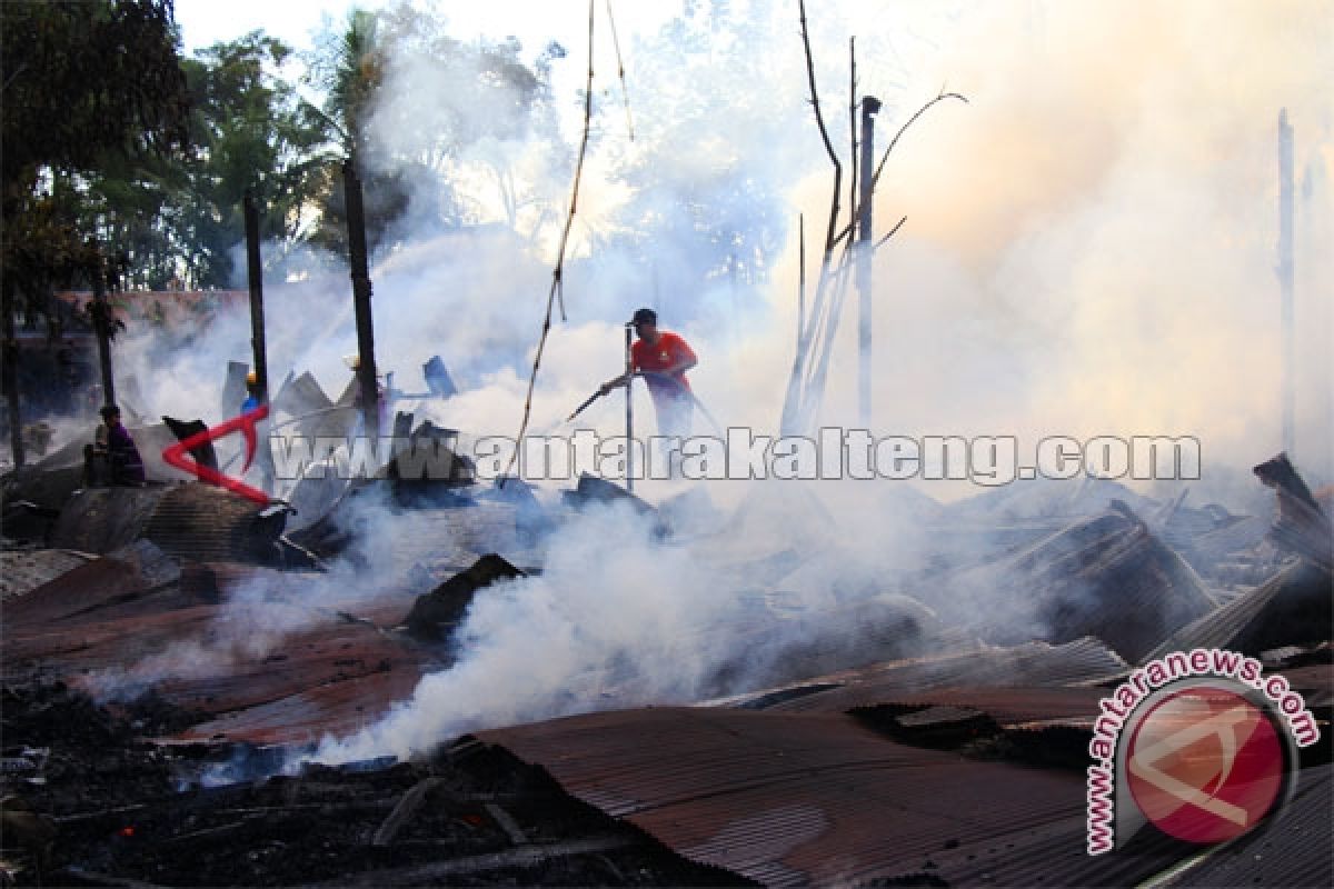 Manggala Agni Kalteng Kesulitan Memadamkan Lahan Terbakar