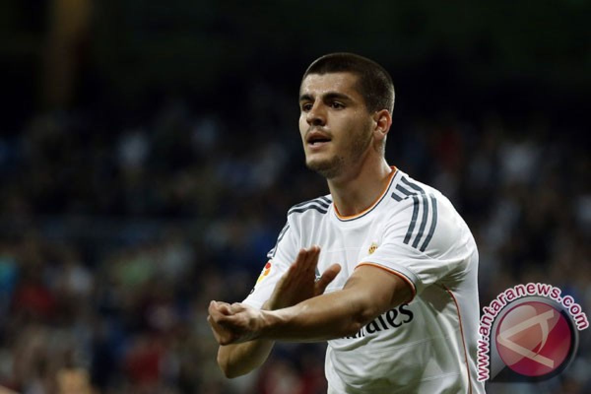 Perez berhasrat pulangkan Morata ke Real Madrid