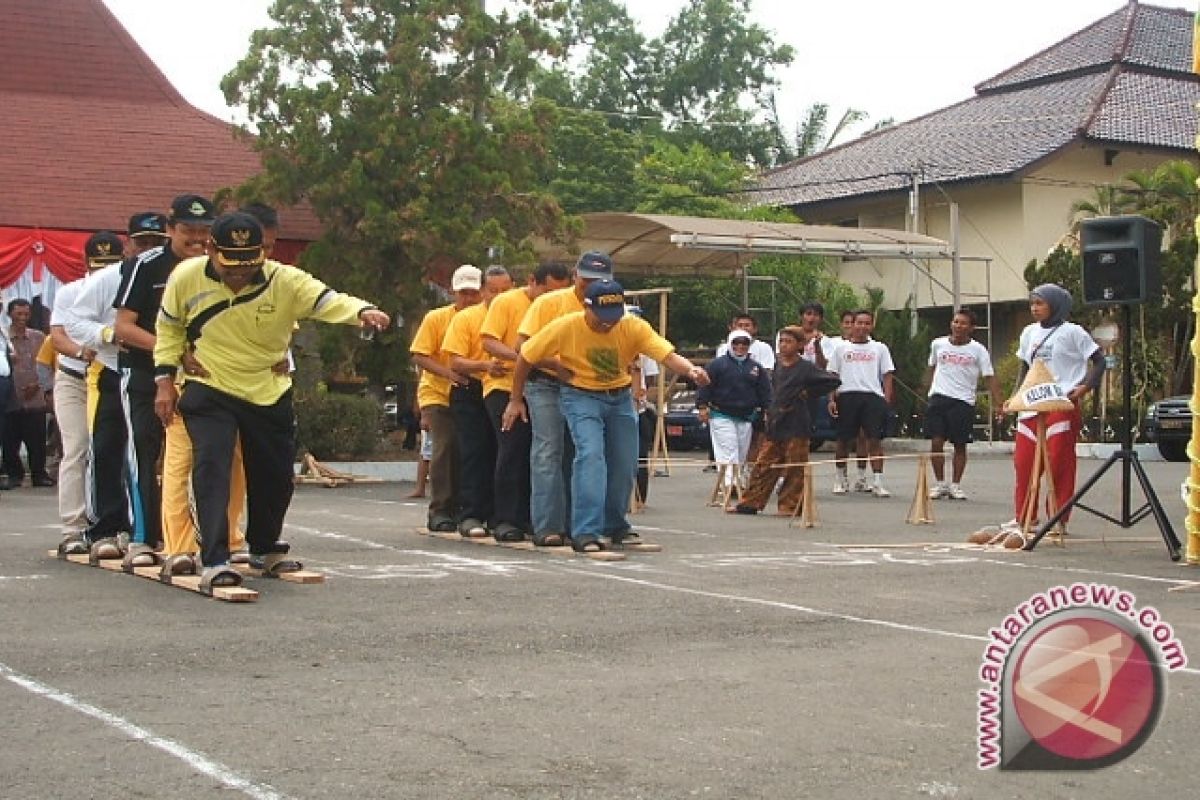 Pemerintah Bangka Gelar Lomba Olahraga Tradisional