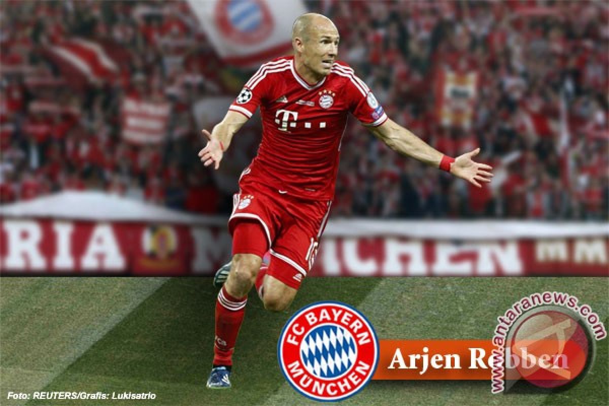 Robben bilang tujuan Bayern adalah ke final