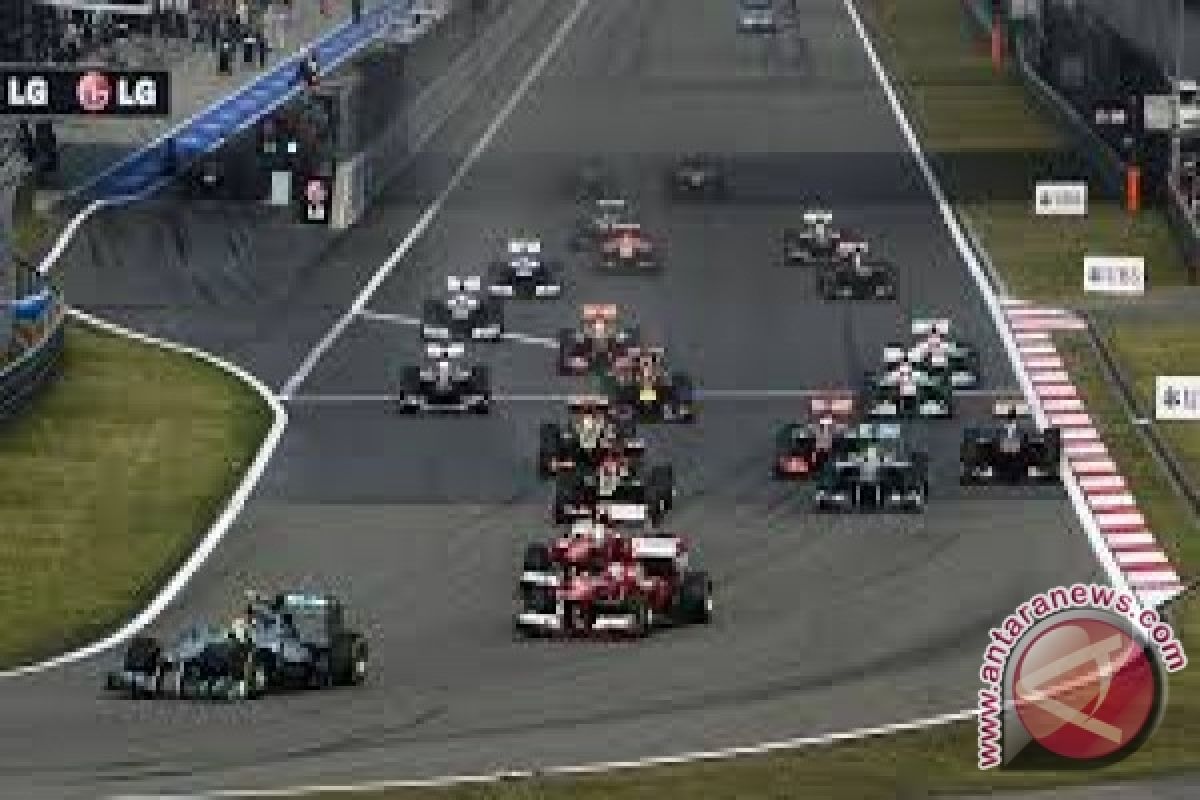 Drama pertarungan GP F1 Tiongkok