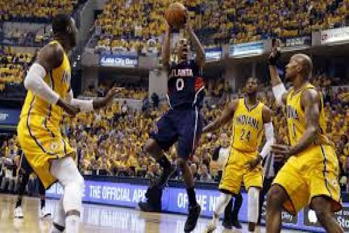 Hawks unggul 1-0, tundukkan Pacers 101-93