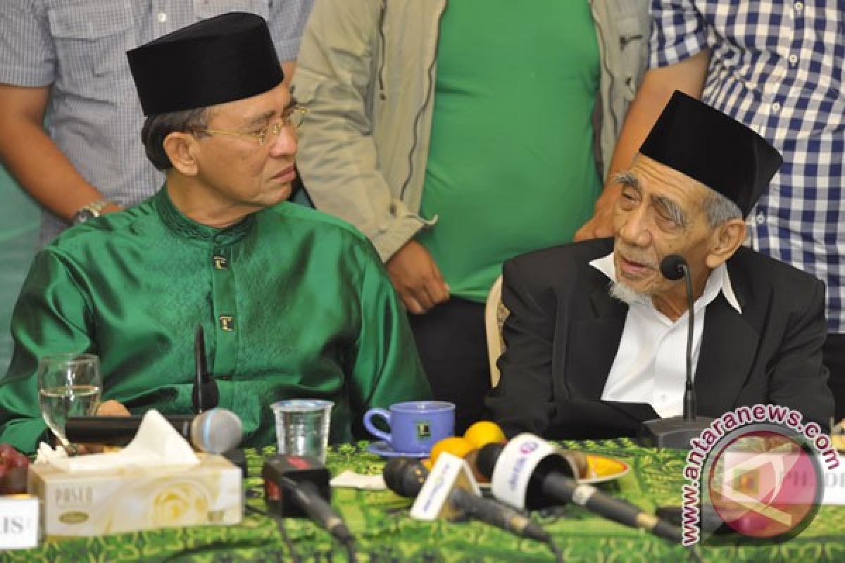 Suryadharma Ali bertemu Romahurmuzy untuk berdamai