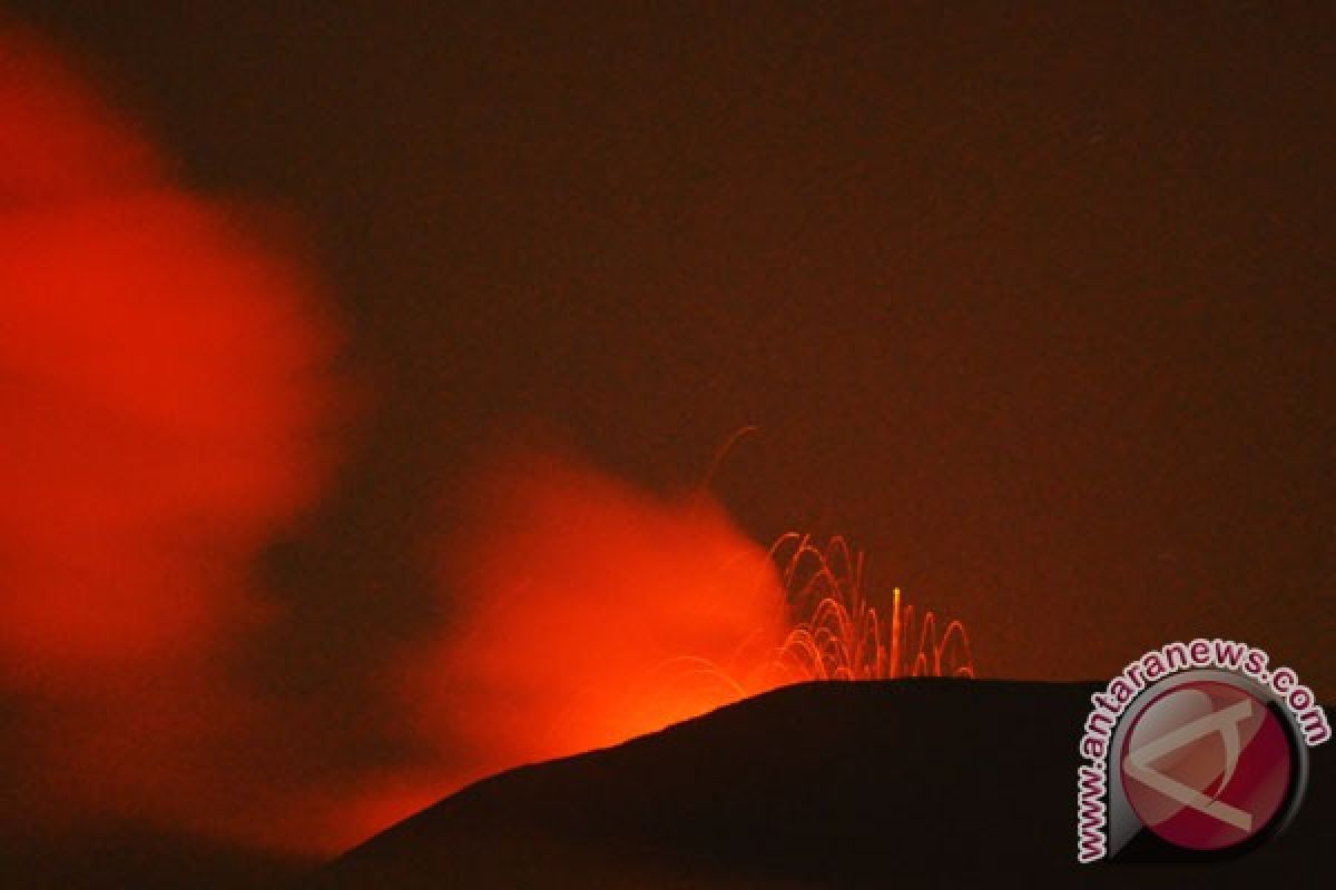 Letusan vulkanik Gunung Slamet capai 10 kali