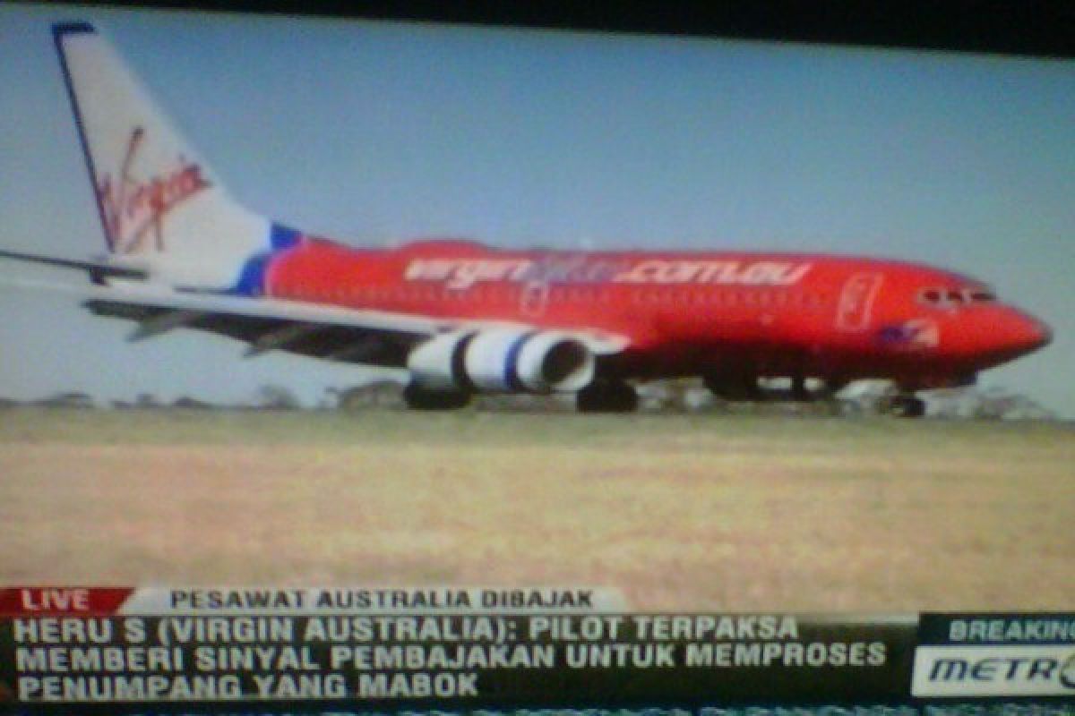 Pesawat Virgin Australia Diduga Dibajak