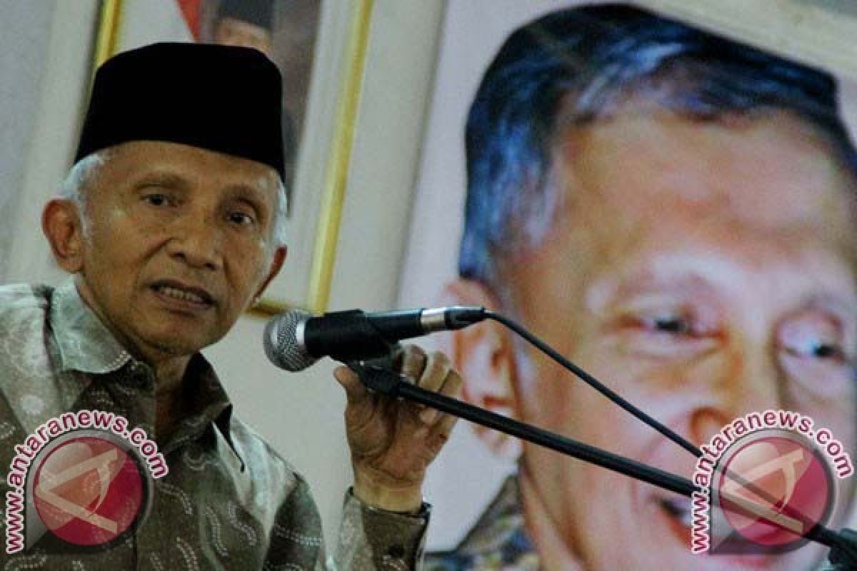  Amien Rais Tegaskan Partai Islam Sepakat Berkoalisi