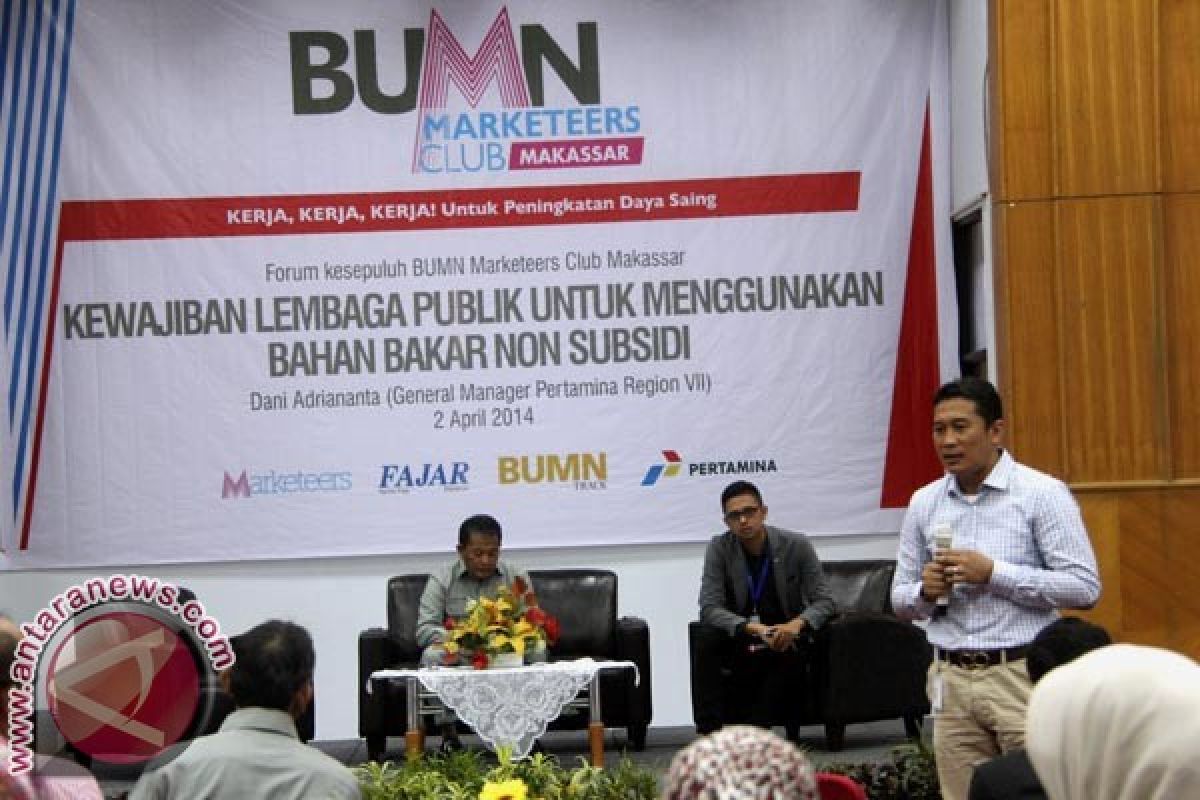 Pertamina Ajak Pemda Gunakan BBM Nonsubsidi 