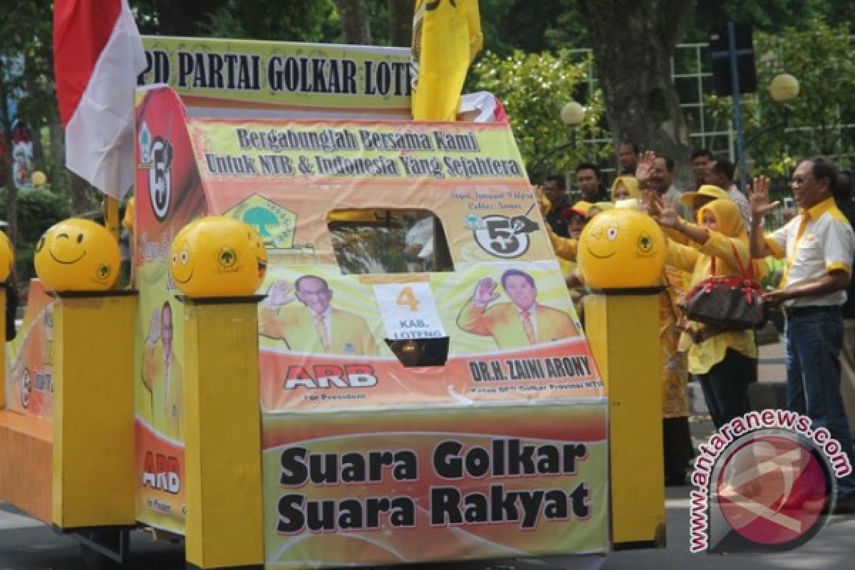 Golkar pemenang pemilu untuk DPRD Provinsi NTB