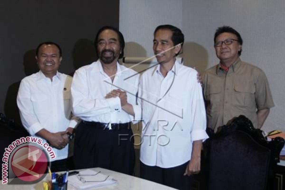 NasDem-PDIP Belum Putuskan Pendamping Jokowi