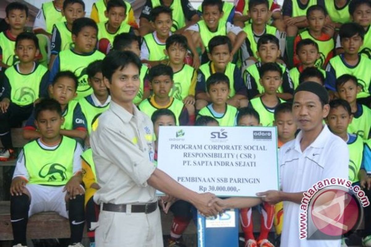 CSR UNTUK SEKOLAH SEPAK BOLA