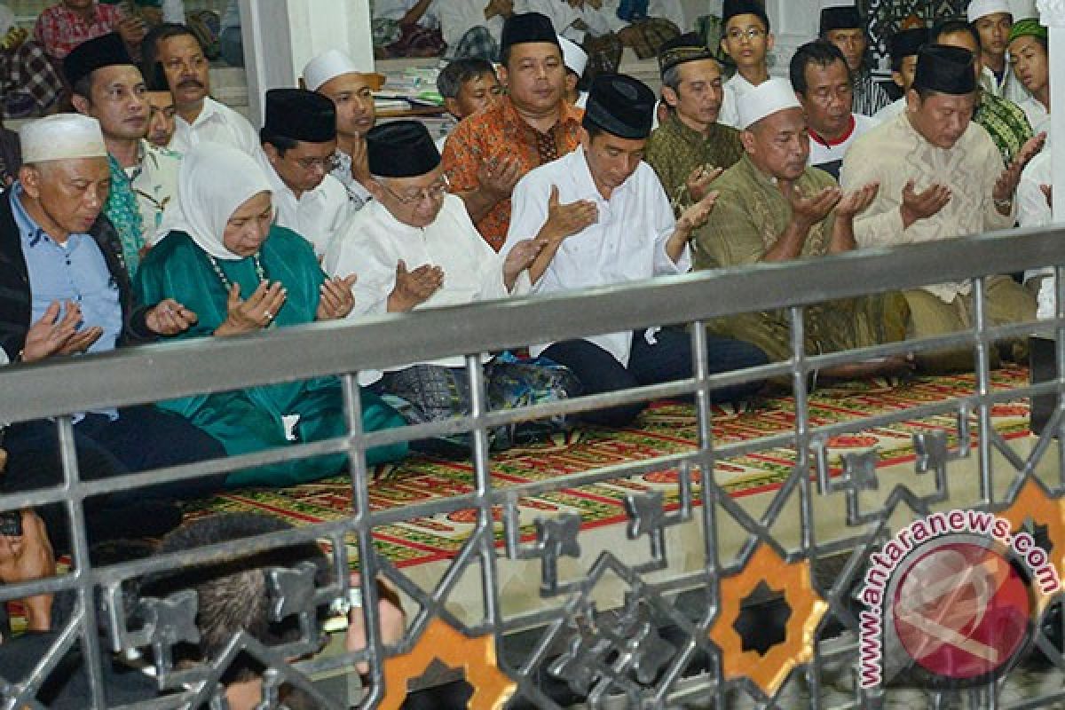 Jokowi "berlibur" ke pesantren