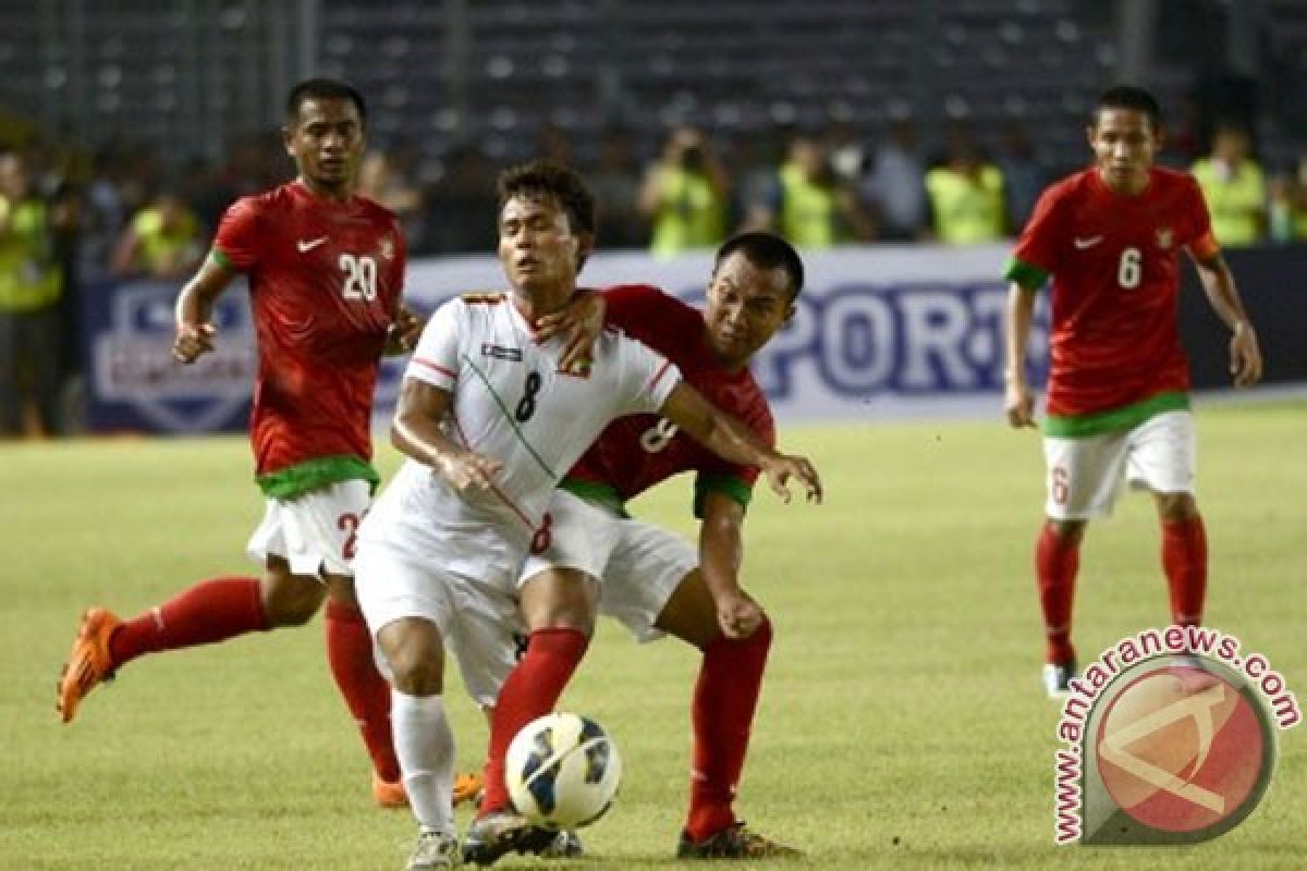 Timnas U-19 menyerah atas Myanmar 1-2