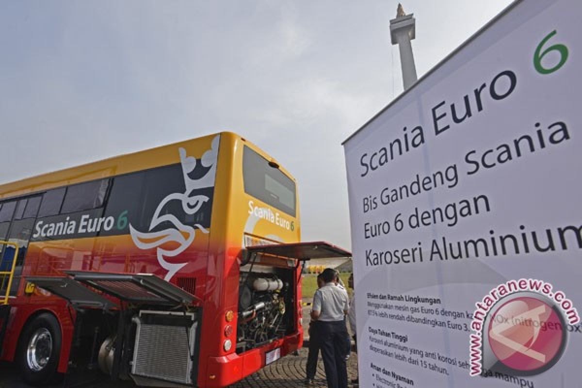 Scania Euro6, calon TransJakarta asal Swedia 