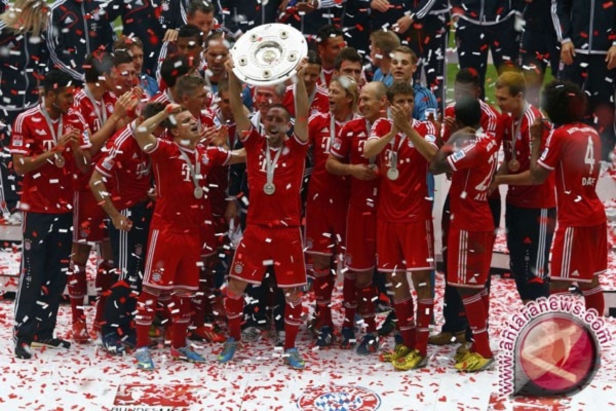 Bayern Tutup Bundesliga 2013-2014 Dengan Kemenangan